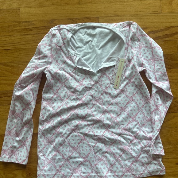 Baby Bow Hearts Pajamas NWT - Picture 7 of 11